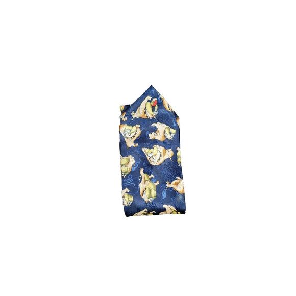 Spike the Bulldog Neck Tie from Tom and Jerry Cartoon Blue - Picture 8 of 8